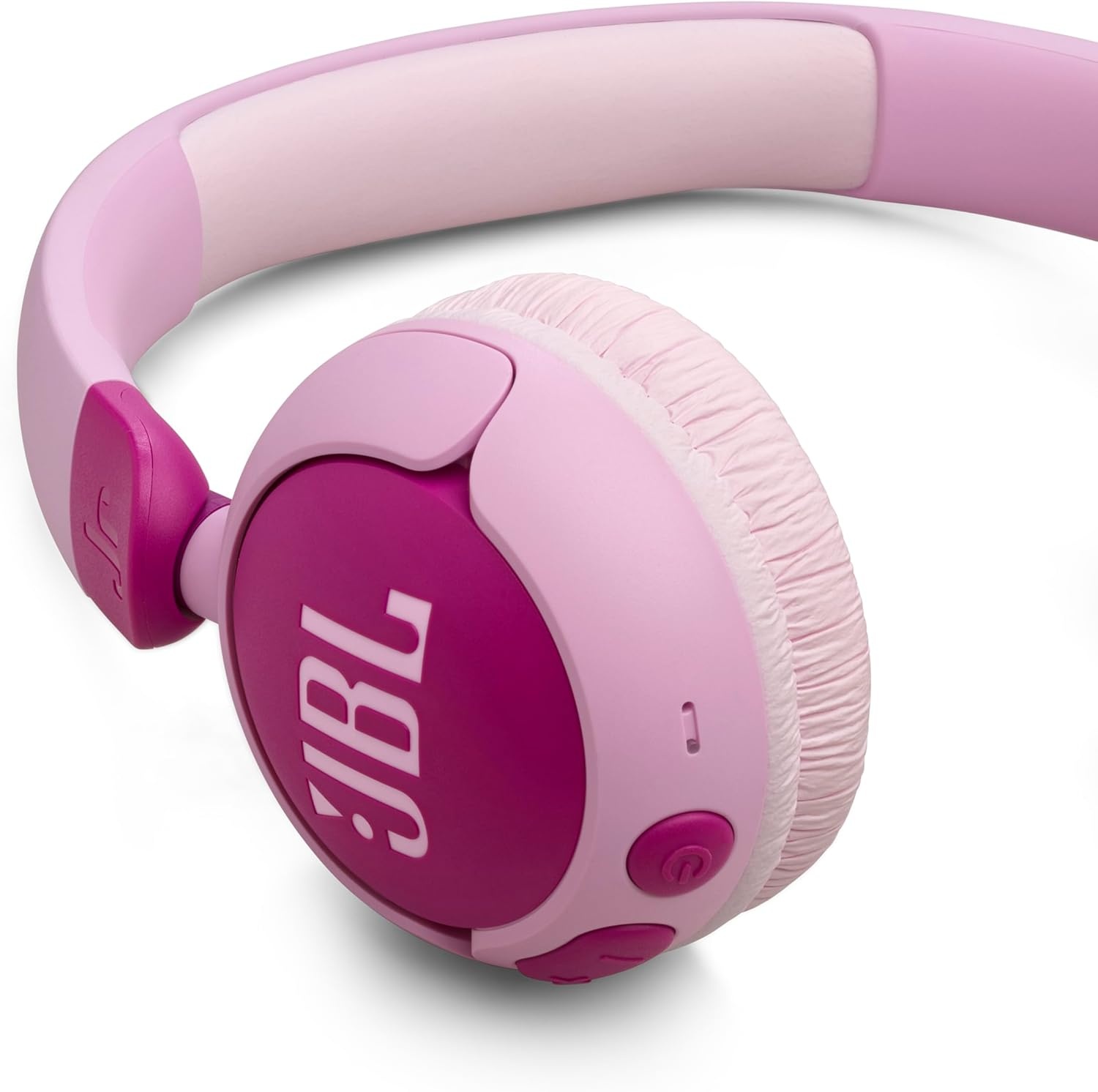 image:imageJBL Junior 320BT OnEar Kids Headphones Blue JBL Safe Sound 85dB Parental Control with Customizable Volume Playtime Easy monitoring Builtin mic 50hour battery lifePurple