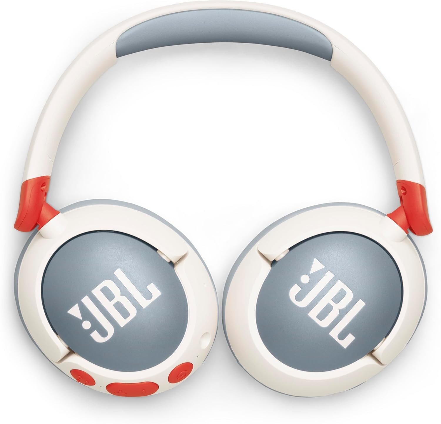 image:imageJBL Junior 470NC Cancelling Kids Headphones White JBL Safe Sound 85dB Parental Control with Customizable Volume Playtime Easy monitoring Active Noise Cancelling