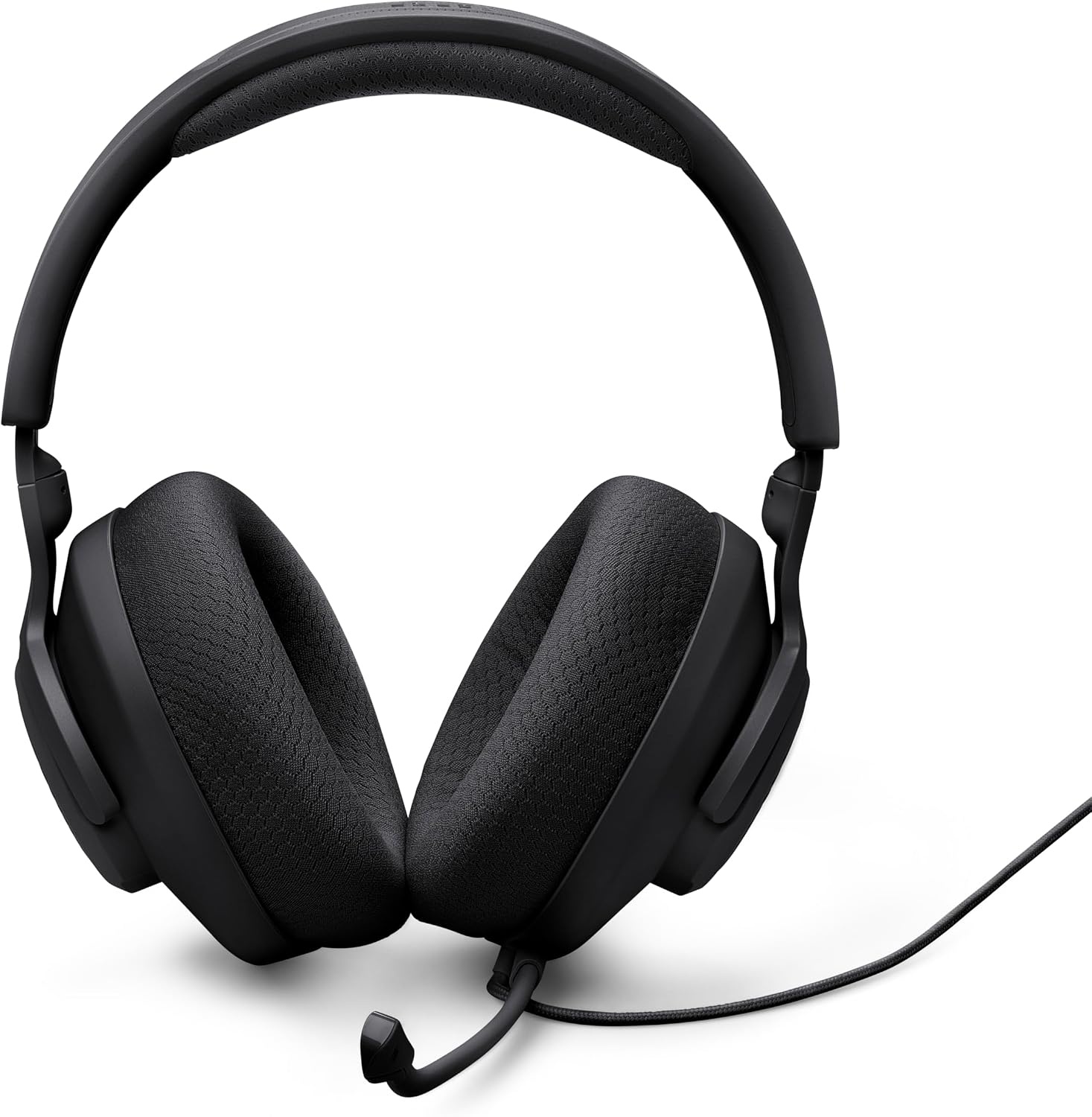 image:imageJBL Quantum 100M2 Wired Gaming Headset Detachable Mic Black Memory Foam Ear Cushions And 35 Mm Jack Work With PC PlayStation Xbox Nintendo Switch For Immersive PC Gaming SessionsBlack