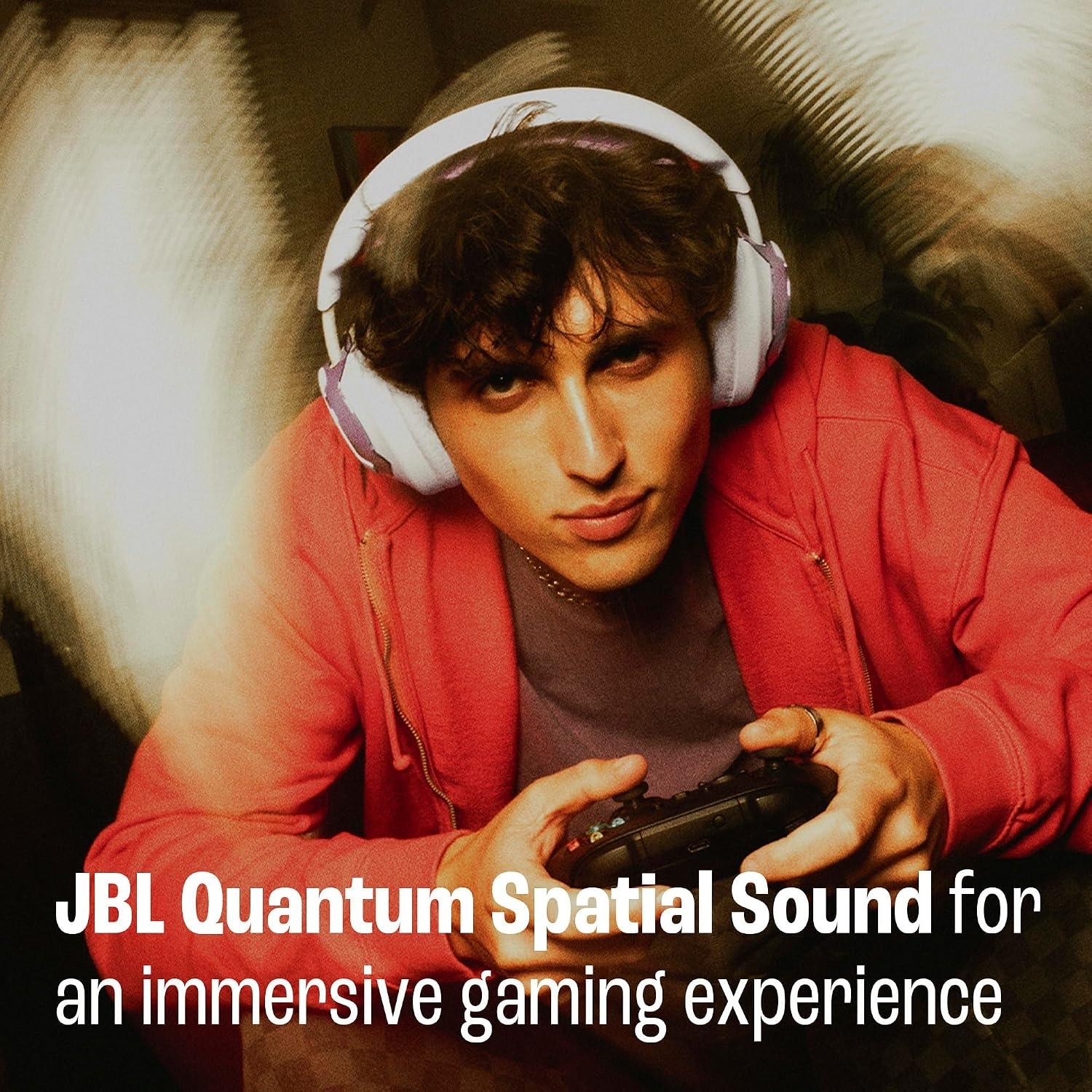 image:imageJBL Quantum 650X Wireless multiplatform Gaming Headset Customizable Through JBL QuantumENGINE 50mm Carbon Dynamic Drivers Spatial Sound Dual Wireless Connection Replaceable Components Black