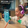 JBL Junior 320 Kids Headphones, Wired, Volume-Limited – Blue | Designed For School And Travel With Built-In Mic, Foldable Design, 3.5Mm Jack, Comfortable Fit And Customizable Stickers(Blue)