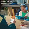JBL Junior 470NC – Cancelling Kids Headphones – White | JBL Safe Sound 85dB, Parental Control with Customizable Volume Playtime, Easy monitoring, Active Noise Cancelling