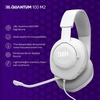 JBL Quantum 100M2 Wired Gaming Headset, Detachable Mic – Black | Memory Foam Ear Cushions And 3.5 Mm Jack Work With PC, PlayStation, Xbox, Nintendo Switch For Immersive PC Gaming Sessions(White)