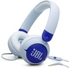JBL Junior 320 Kids Headphones, Wired, Volume-Limited – Blue | Designed For School And Travel With Built-In Mic, Foldable Design, 3.5Mm Jack, Comfortable Fit And Customizable Stickers(Blue)